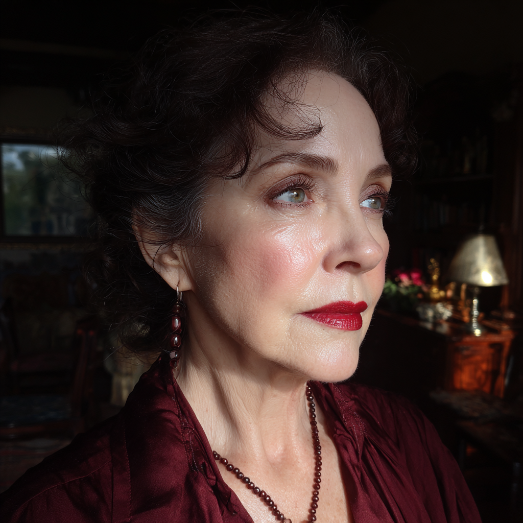 Zbliżenie starszej kobiety