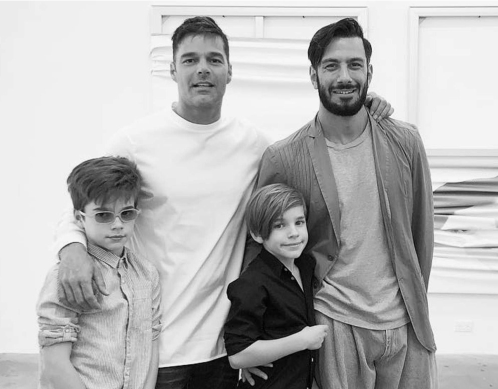 Ricky Martin na konferencji