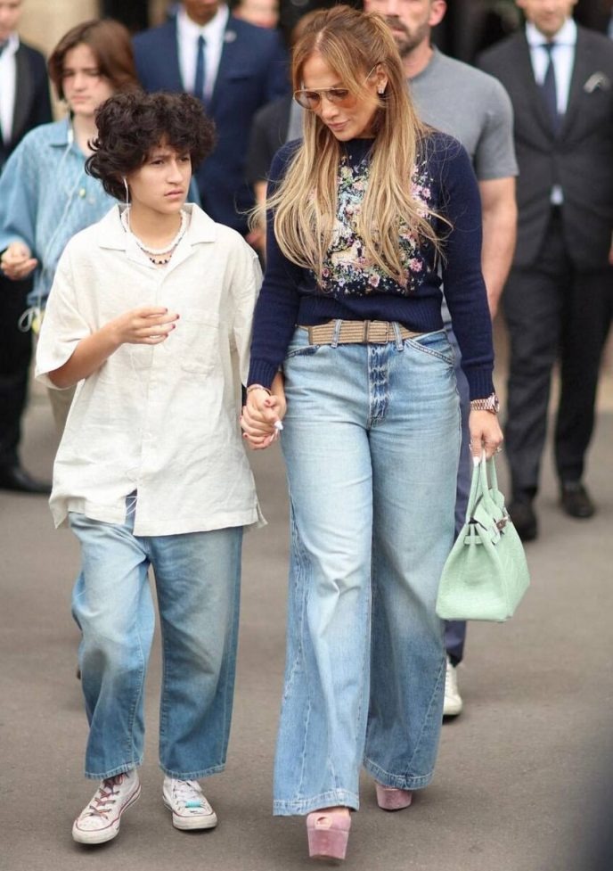 Jennifer Lopez wspierająca córkę Emmę