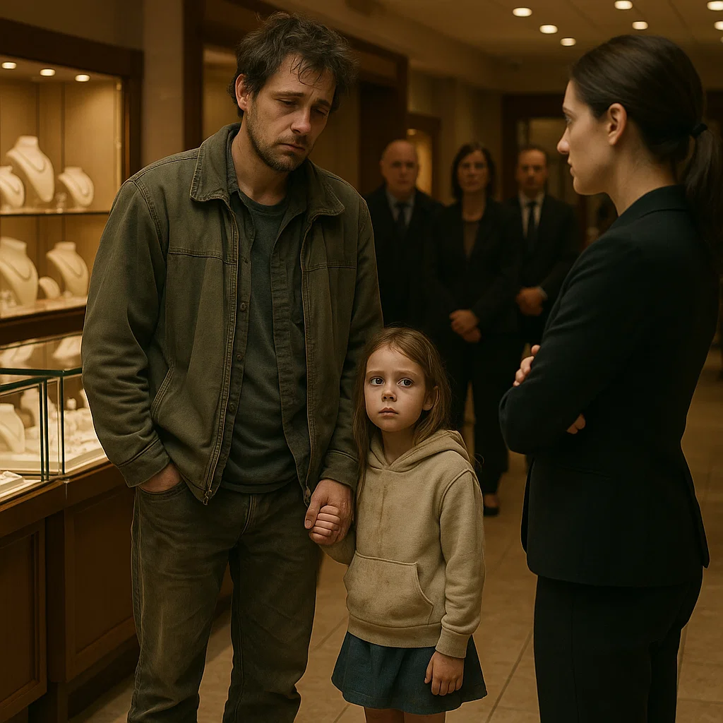 Właściciel i córka samotnego ojca